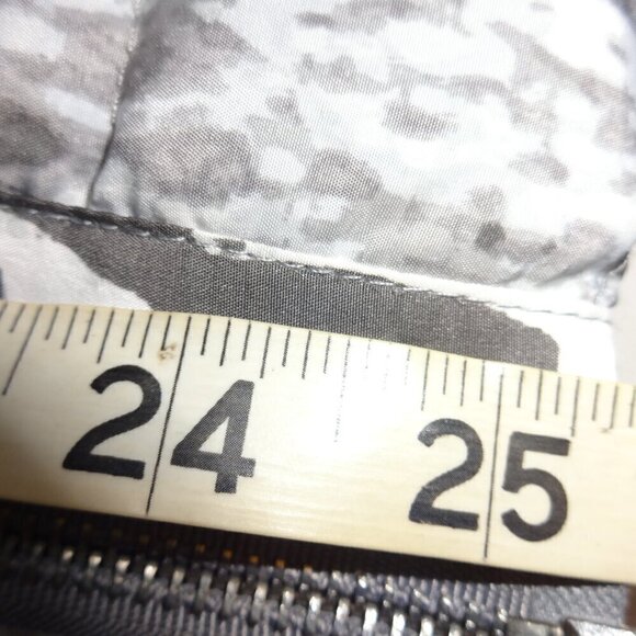 Ruby Red women's vest size L, puff front knit sides front zipper faux fur collar - Picture 8 of 12